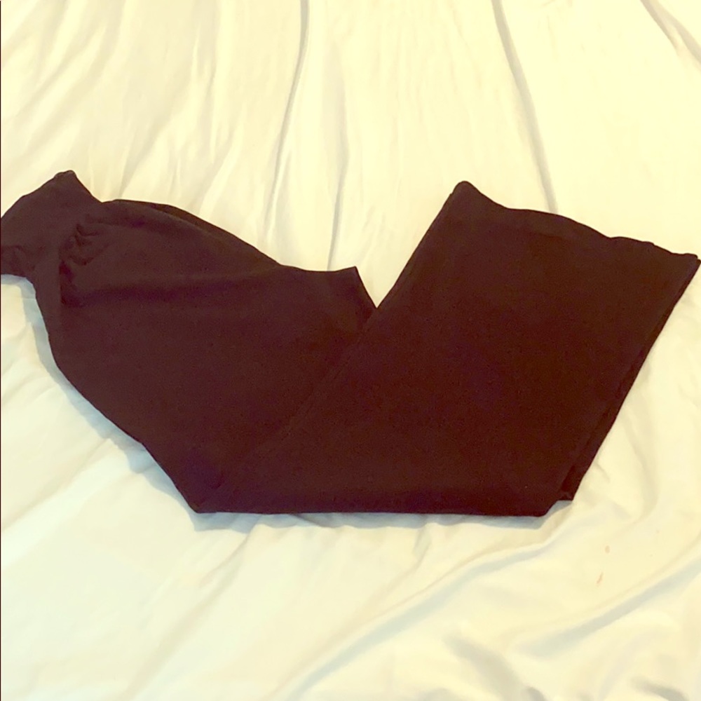 Maternity black dress pants